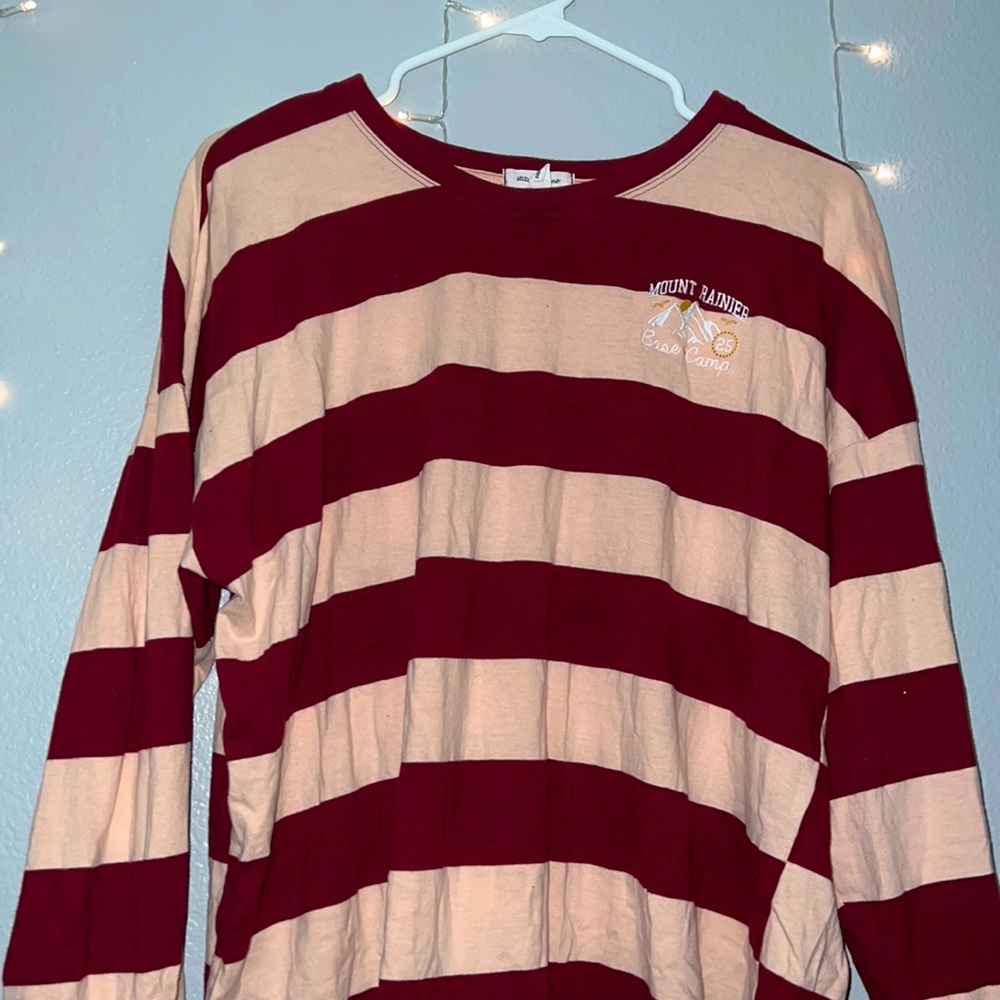Oversized shirt striped!